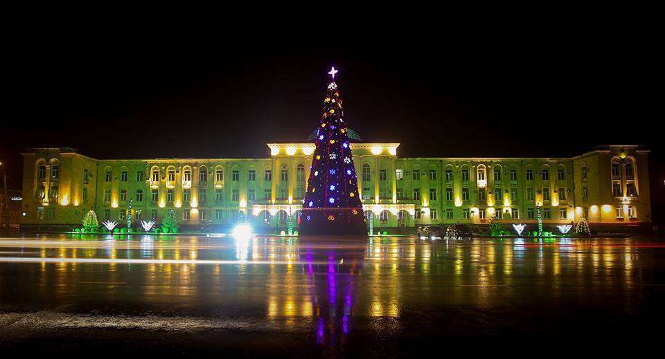 გორი ახალ წელს ისევ ძველი ნაძვის ხით შეხვდება