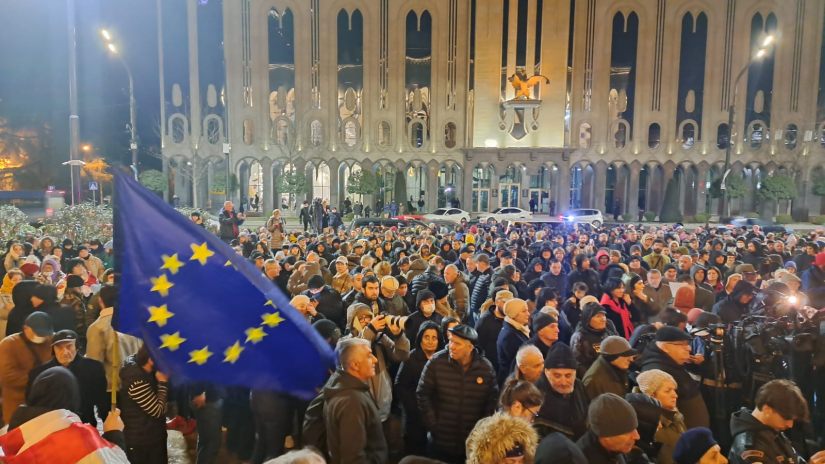 „უცხოური გავლენის გამჭვირვალობის შესახებ“ კანონპროექტის წინააღმდეგ აქცია დღეს, 19:00 საათზეც გაიმართება